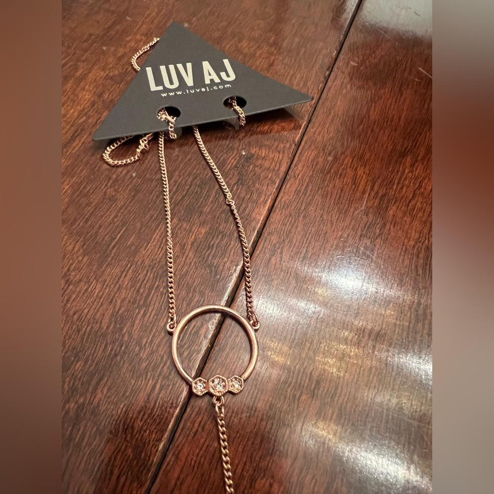 LUV AJ necklace NWT